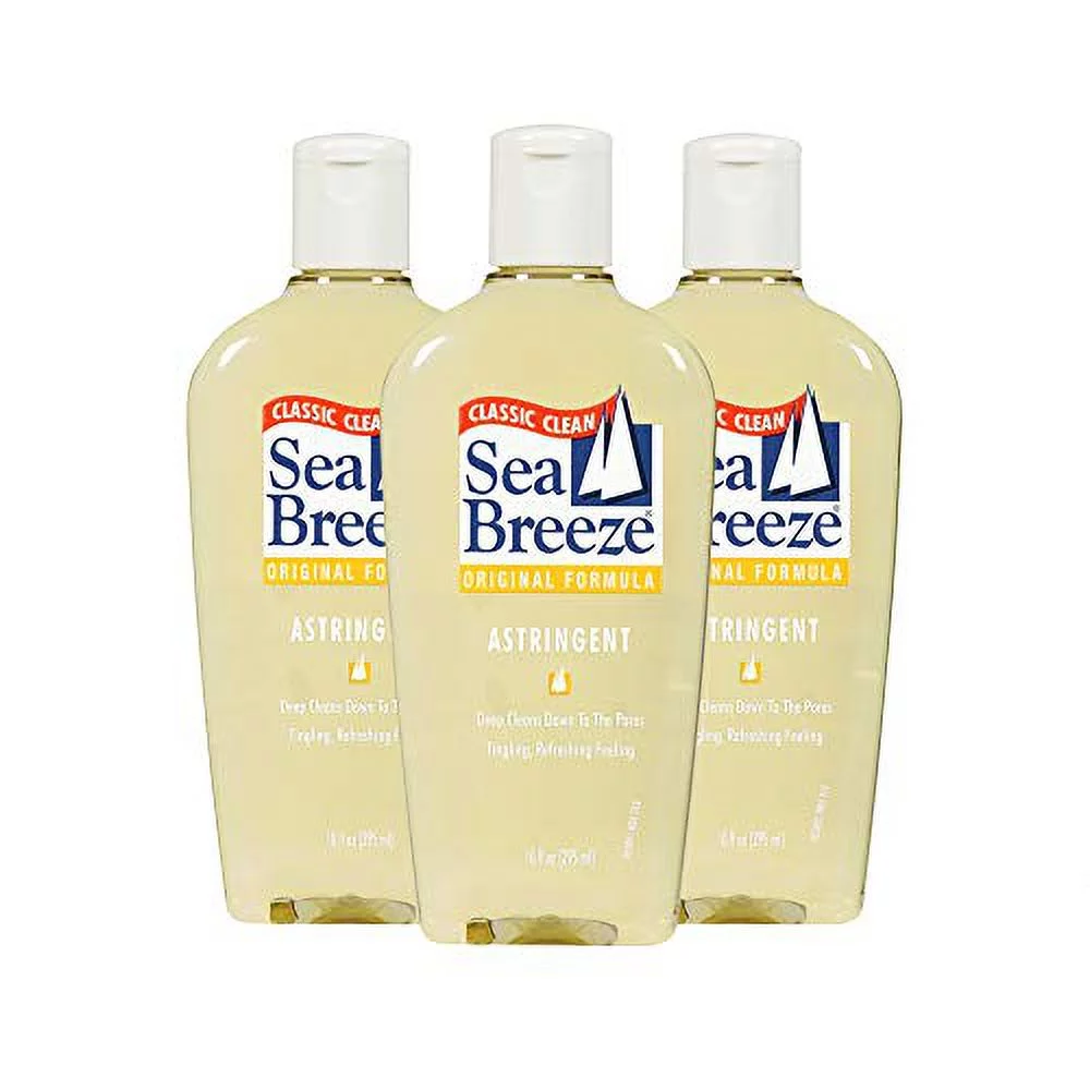 Sea Breeze Deep Cleaning Original Astringent, 10 Fluid Ounce (Pack Of 3)