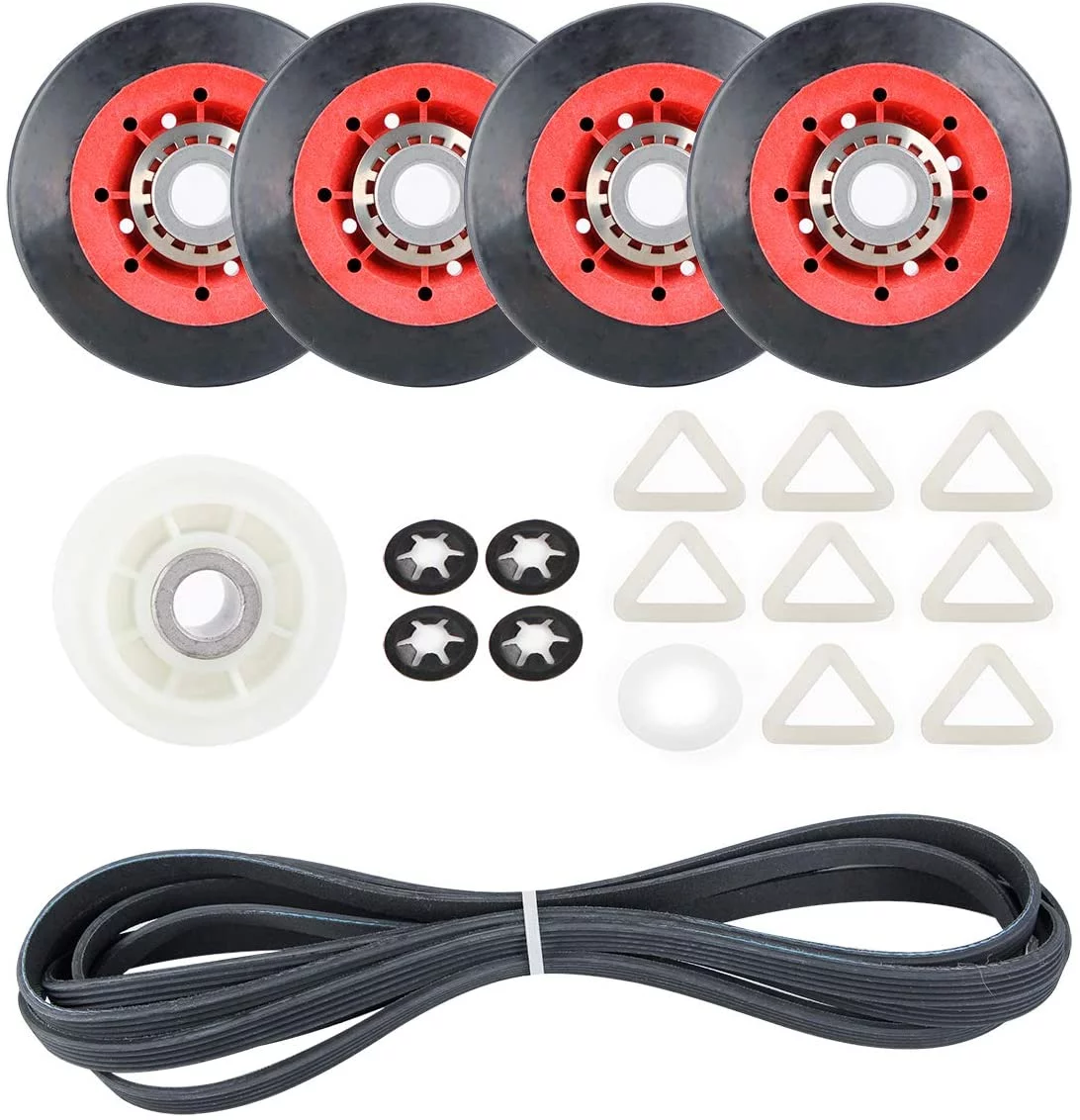 CarBole 1 Set Dryer Repair Kit, Compatible More Models, Black & Red