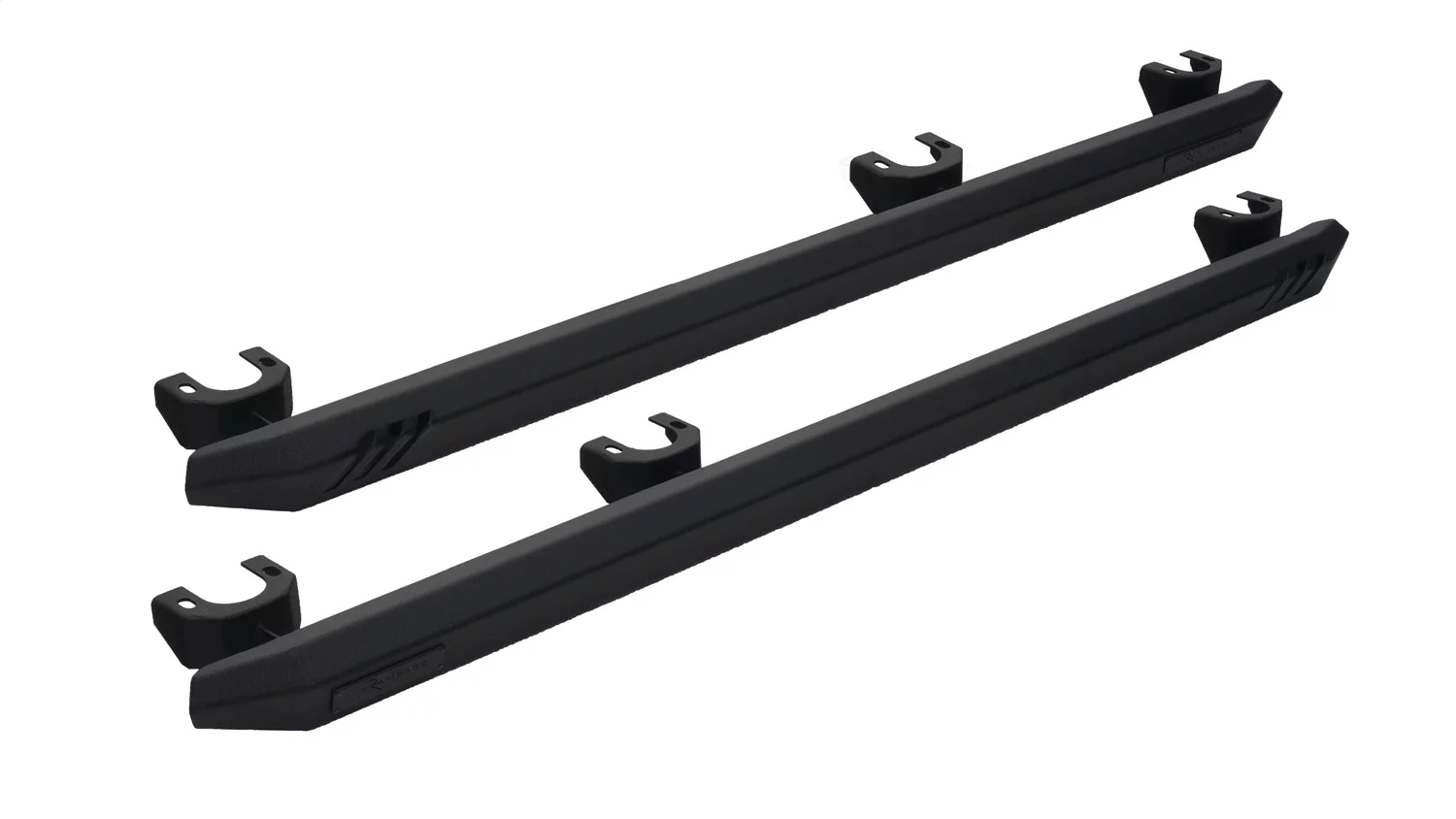 Rampage by RealTruck 26410030 Rock Rail Nerf Bar Compatible with Select: 2018-2021 Jeep Gladiator, 2022-2023 Jeep Gladiator Sport