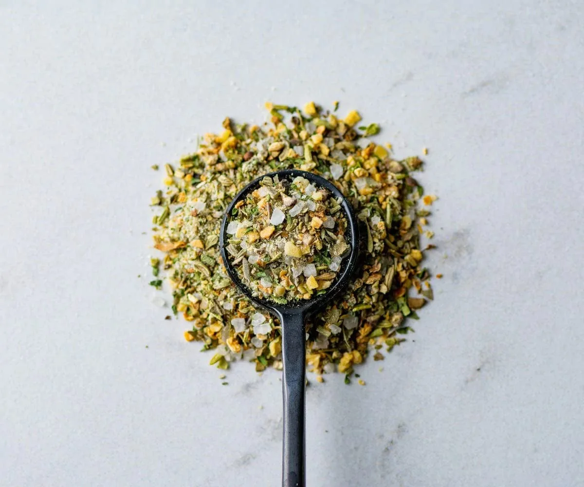 Limnos Lamb Rub - Gourmet Lamb Seasoning Mix | Lamb BBQ Grilling Rub For Lamb Chops, Lamb Shanks & Leg Of Lamb (1 Cup Bag - Net: 4.2 Oz)