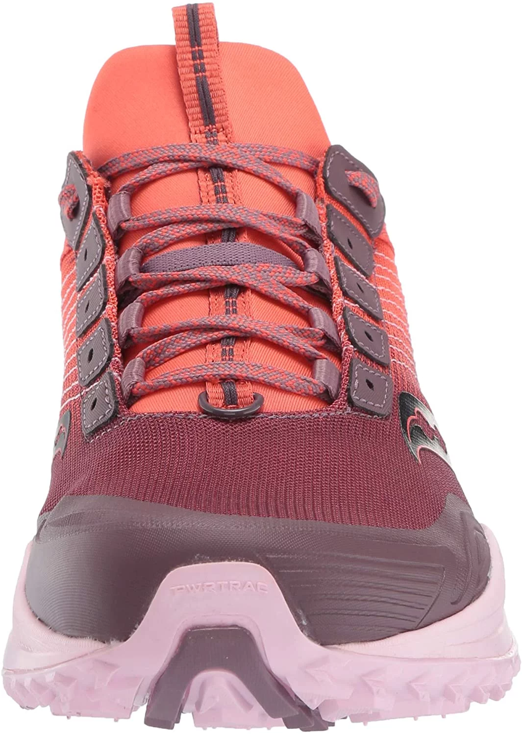 Saucony Womens Mad River TR Trail Running Shoe - Coral - 8