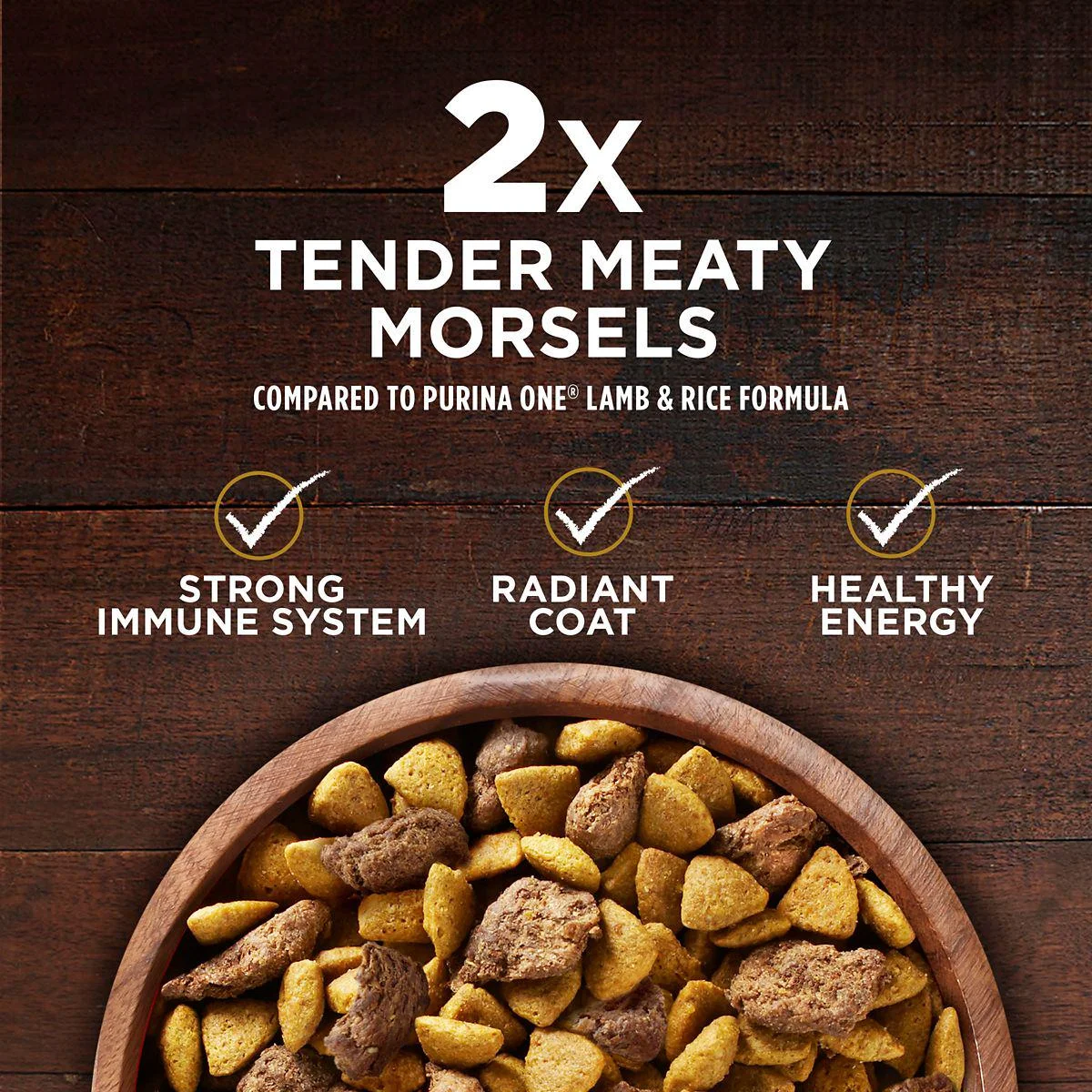 Purina ONE SmartBlend True Instinct Adult Natural Turkey and Venison Recipe Dry Dog Food