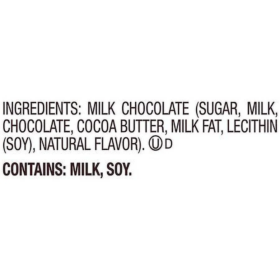 Hershey's Kisses Milk Chocolate Candy Bag 10.1 OZ Pack of 2