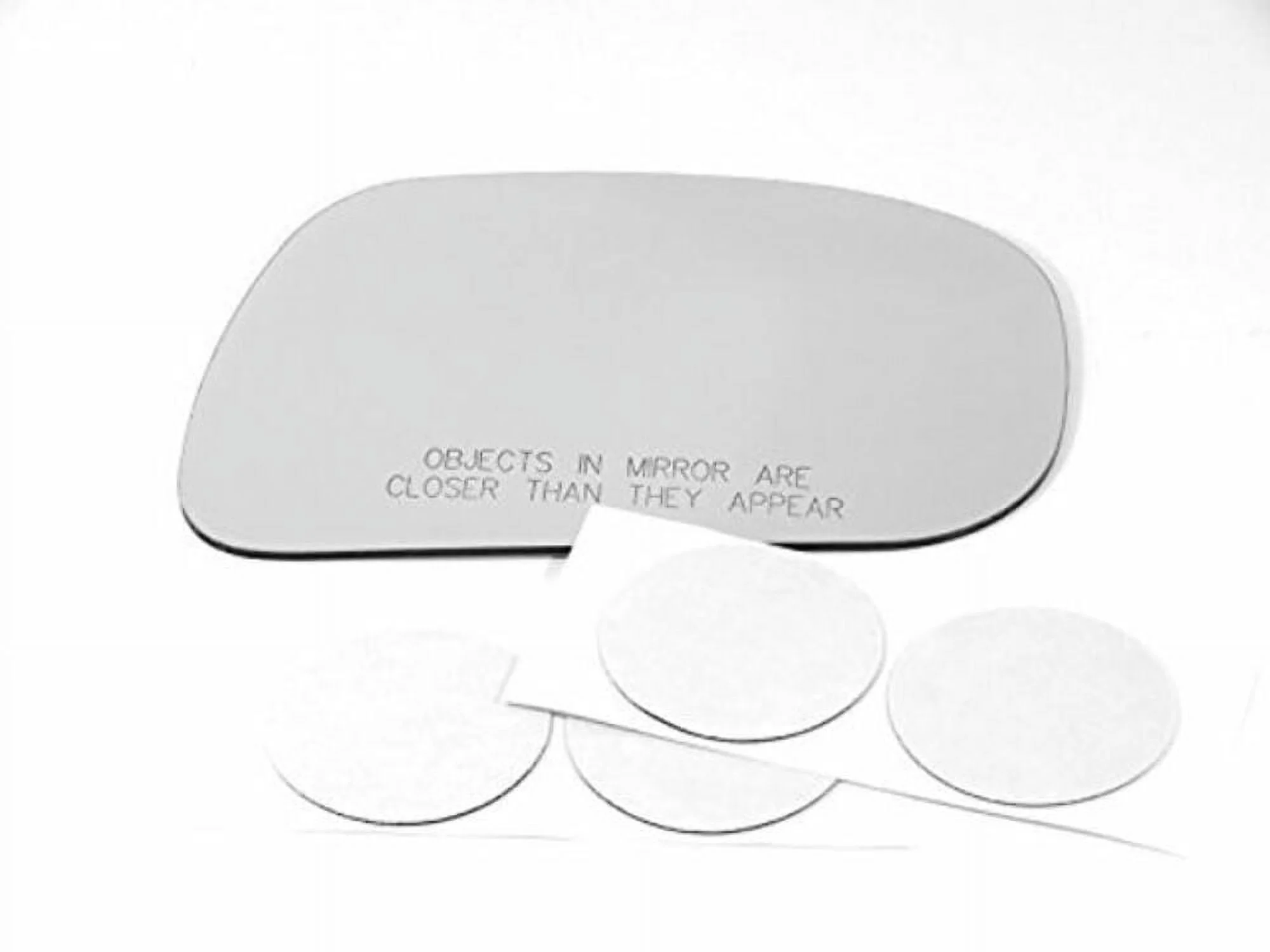 Fits 02-06 Camry Right Passenger Convex Mirror Glass Lens w/AdhesiveFits: Japan Built Models Vin# Starts w/J no Rear Backing Plate