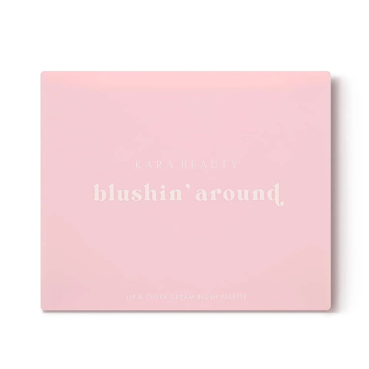 KARA BEAUTY BLUSHIN` AROUND 6-Pan Cream Blush Palette - VEGAN