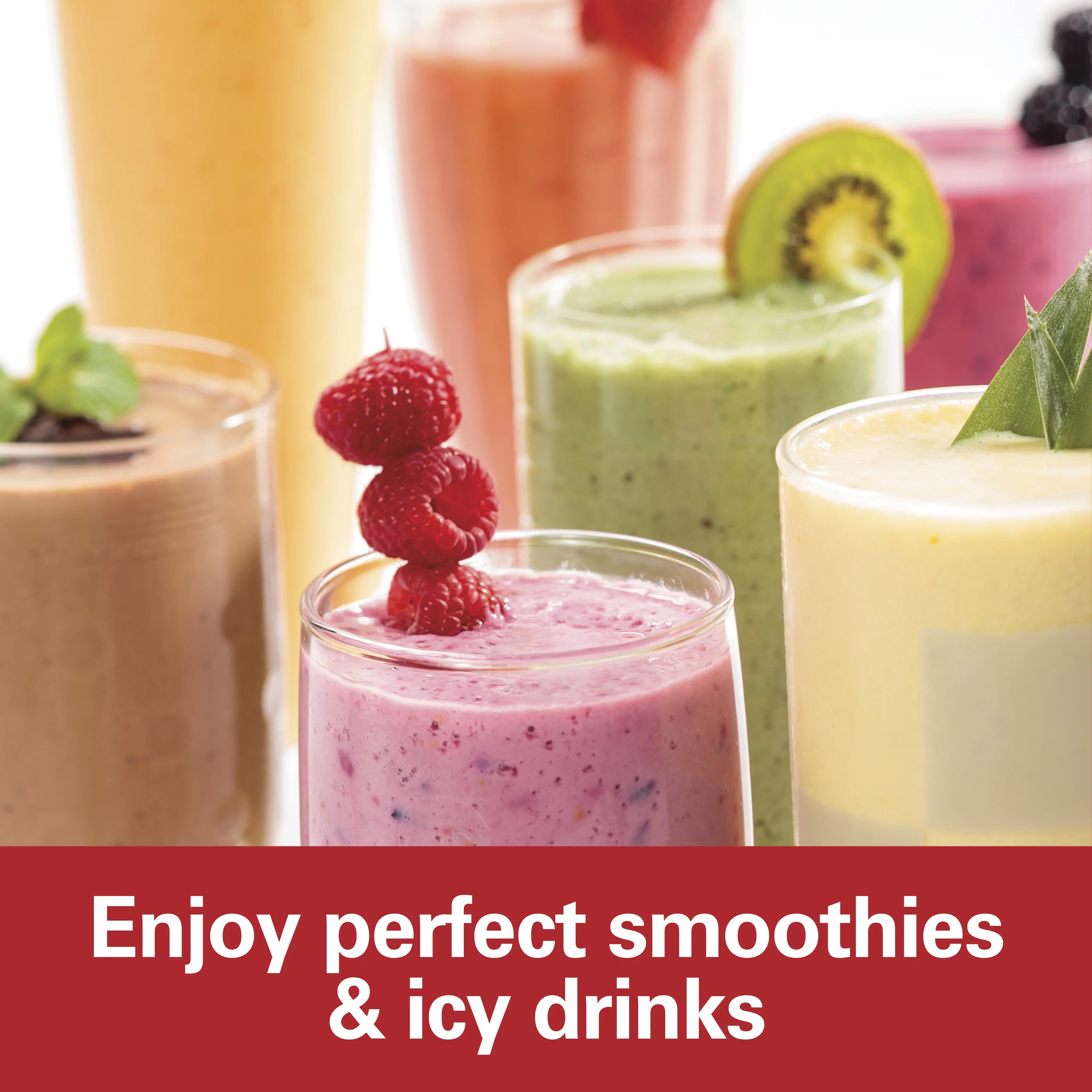 Hamilton Beach Smoothie Blender with 2 Travel Jars and 2 Lids, White 51102V