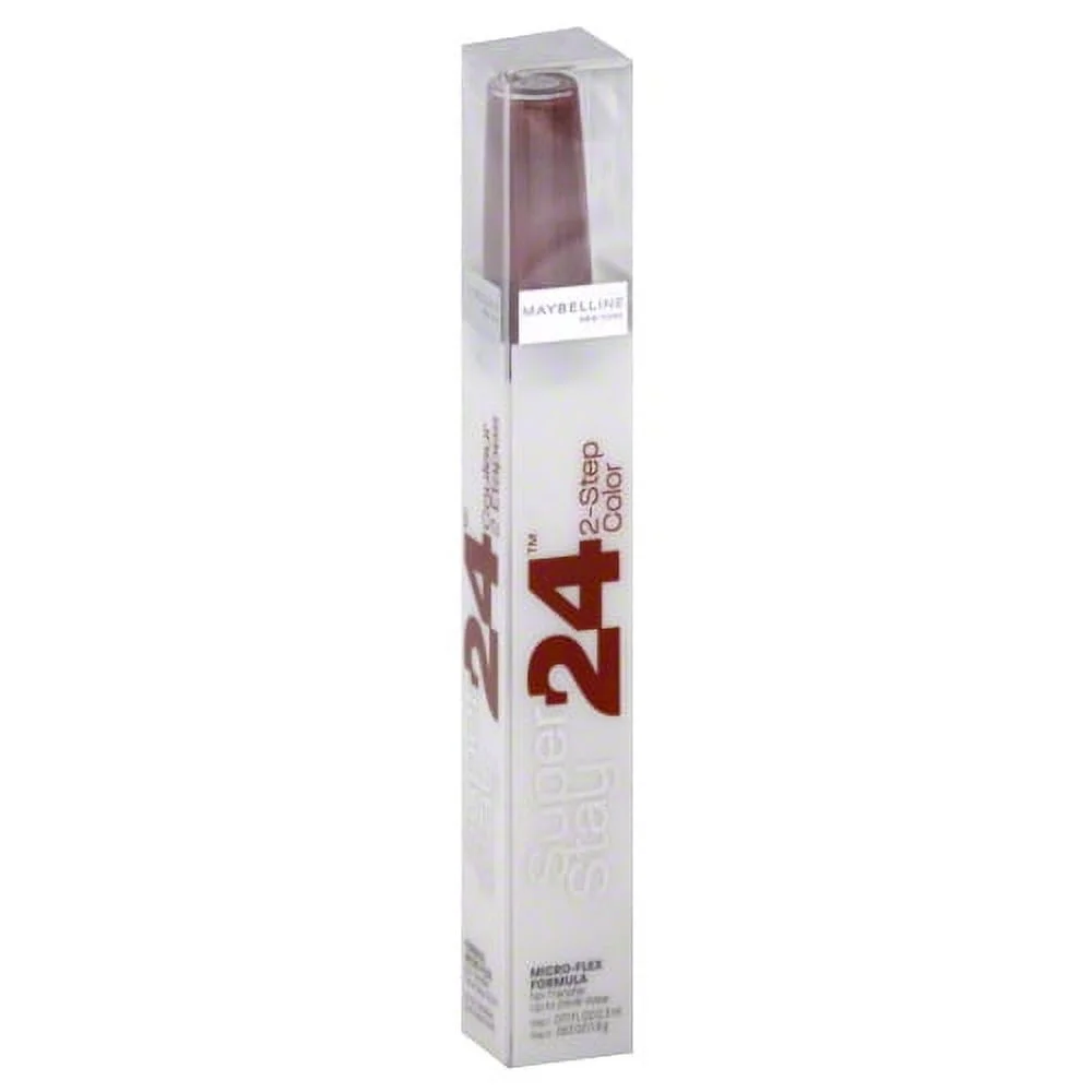 Maybelline New York Superstay 2 Step Lipcolor, Always Heather, 0.14 Oz