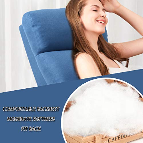 FDW Recliner Chair Reclining Sofa Leather Chair Home Theater Seating Lounge with Padded Seat Backrest