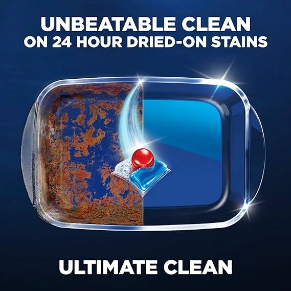 Finish - Quantum - 64ct - Dishwasher Detergent - Powerball - Ultimate Clean & Shine - Dishwashing Tablets - Dish Tabs