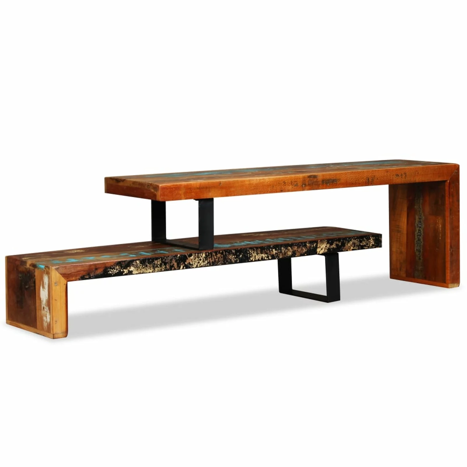 Carevas TV Stand Solid Reclaimed Wood