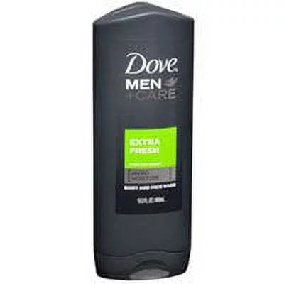 Dove Men + Care Body & Face Wash, Extra Fresh 13.50 oz (Pack of 2)