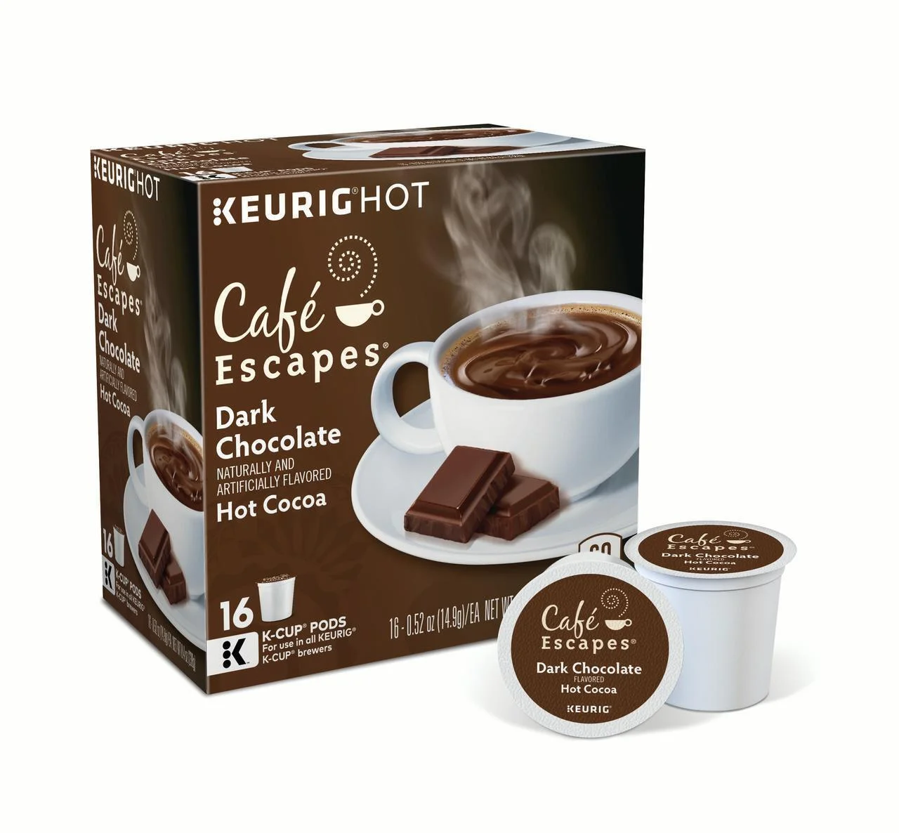 Dark Chocolate Hot Cocoa 96 count K cups