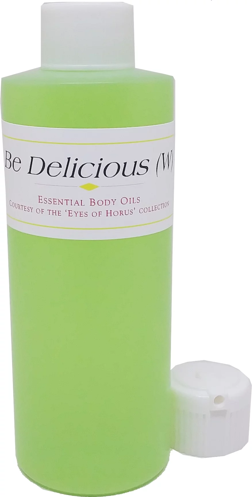 Be Delicious - Type For Women Perfume Body Oil Fragrance [Flip Cap - HDPE Plastic - Light Green - 4 oz.]