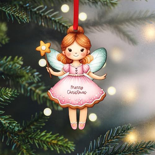 Wooden Christmas Ornaments - Nutcracker, Personalize with Your Text