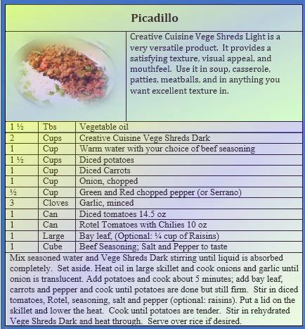 Vege Shreds Dark, Veggie Meat, Shredded Beef, Shredded Dark Meat , 6-7 oz bags, FREE SHIPPING