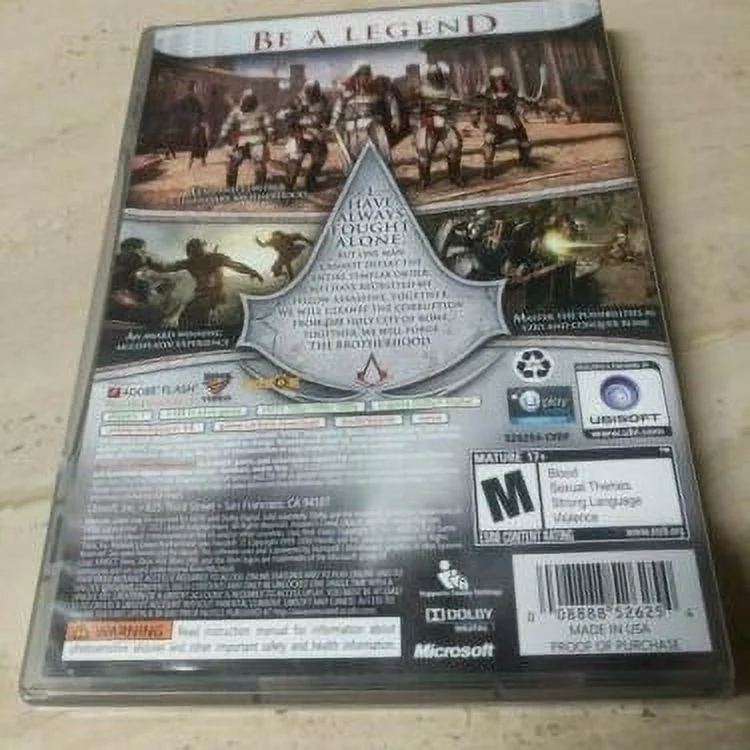 Assassins Creed Brotherhood Xbox 360 - Good