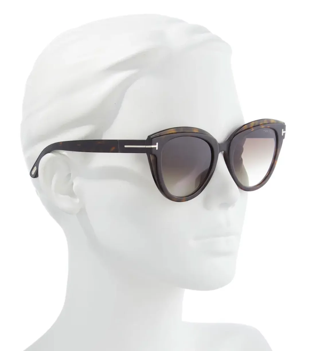 Tom Ford Tori Brown Gradient Cat Eye Ladies Sunglasses FT0938 52F 53