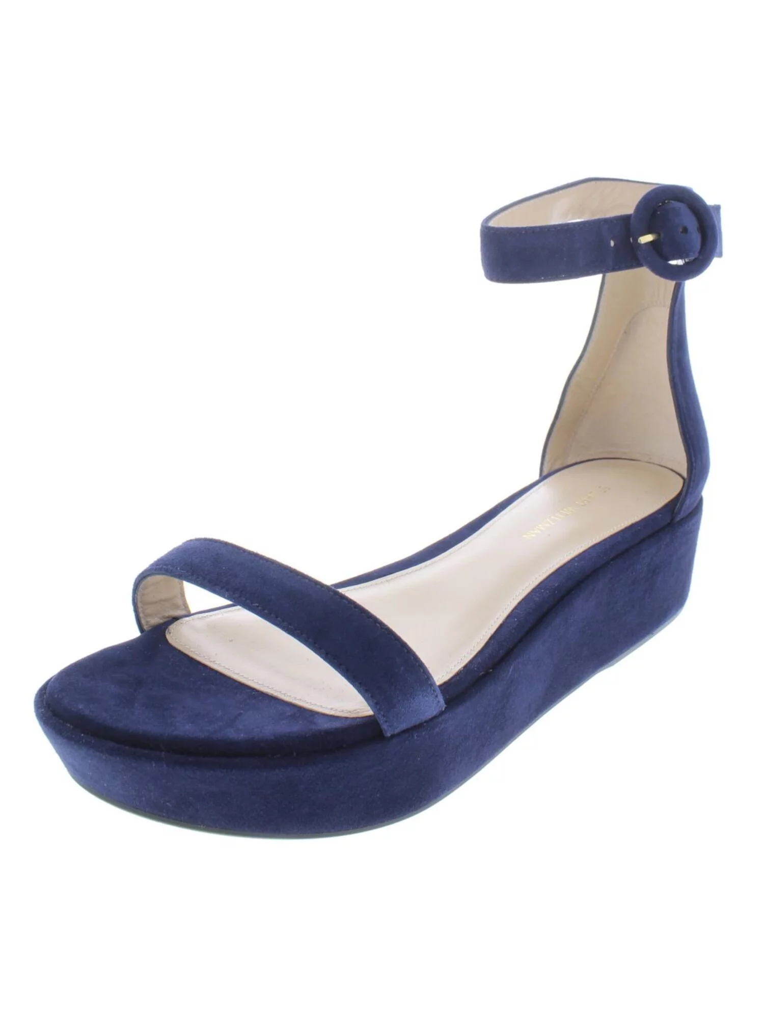 STUART WEITZMAN Womens French Navy Cutout 1-1/2