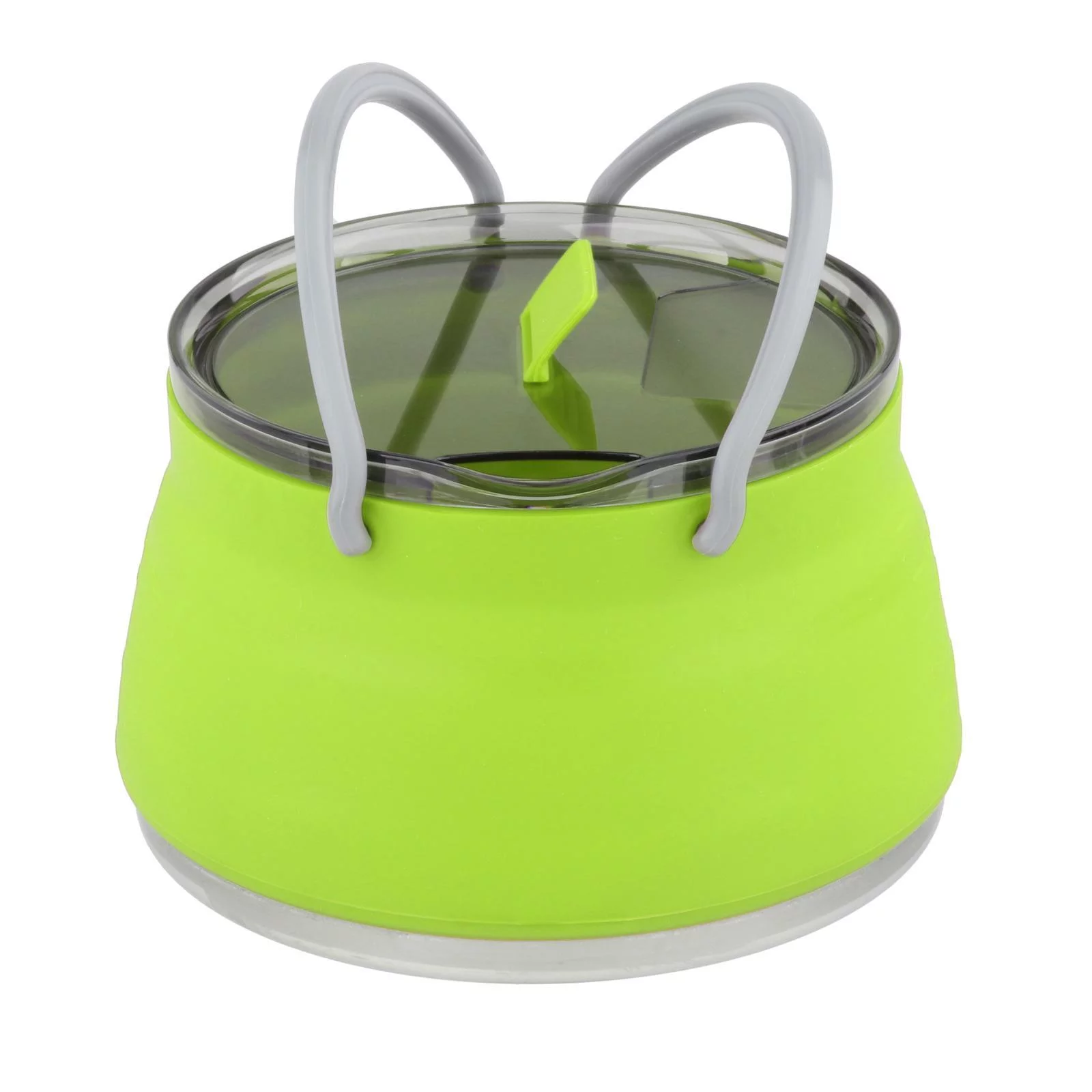 Foldable Collapsible Cooking Pot Boiler Travel & Portable Camping Water Kettle Outdoor Hiking Backpacking Picnic Cooker Kettle