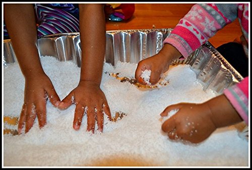 Two Pounds of Science Gong Fun Instant Snow Powder Add Water to Make 16 Gallons of Fake Snow, Artificial Snow