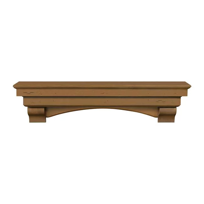 Pearl Mantels  The Celeste 72 in. Mantel Shelf- Dune Finish