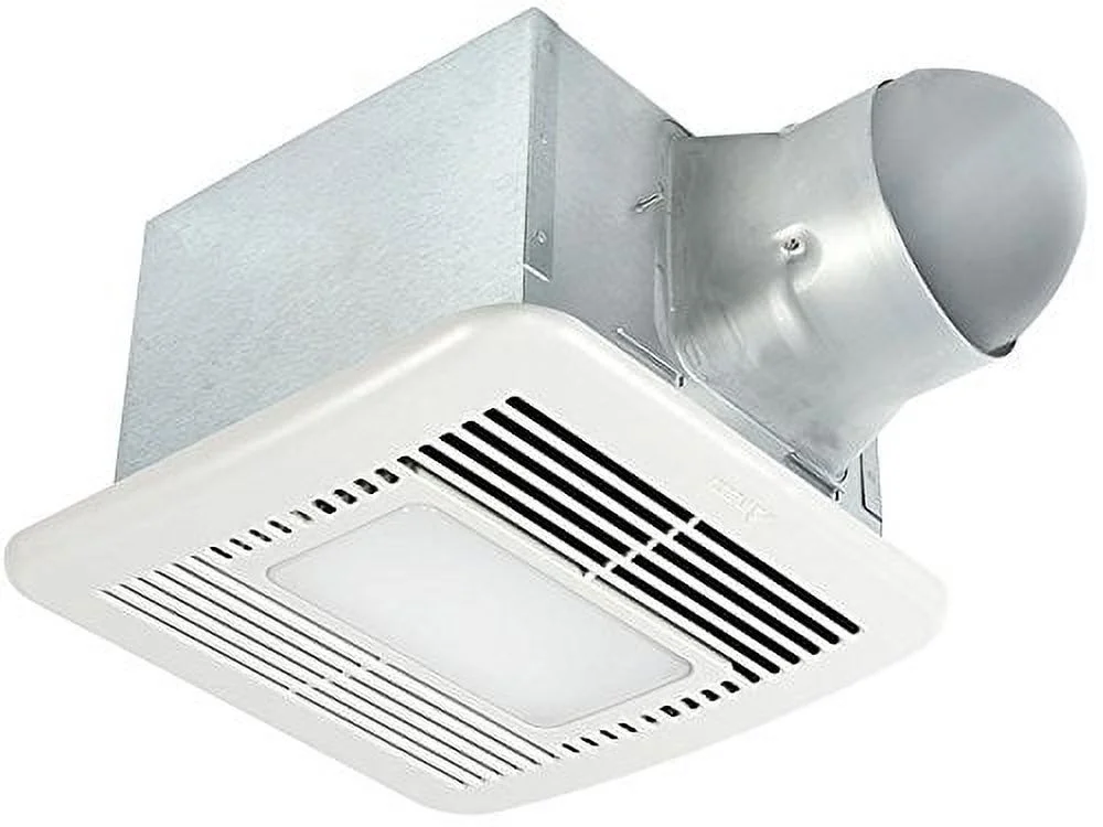Delta BreezSignature SIG80-110LED 80/110 CFM Exhaust Bath Fan/Dimmable LED Light/Night-Light with Humidity Sensor