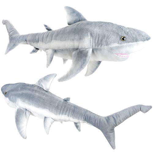 Sammy The Shark - 34 Inch Long Great White Stuffed Animal Plush