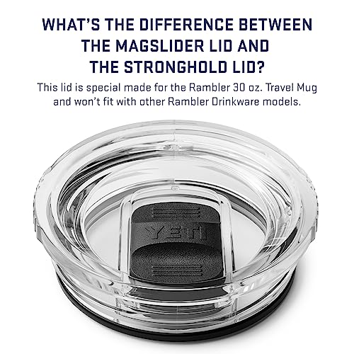 YETI Rambler 30 oz Travel Mug, Stainless Steel, Vacuum Insulated with Stronghold Lid