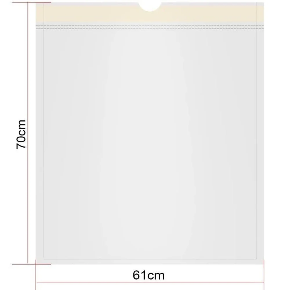 Trash Bags, Meidong Garbage Bag 13 Gallon Large Kitchen Drawstring Strong Bag, 5 Rolls/115 Pcs, White