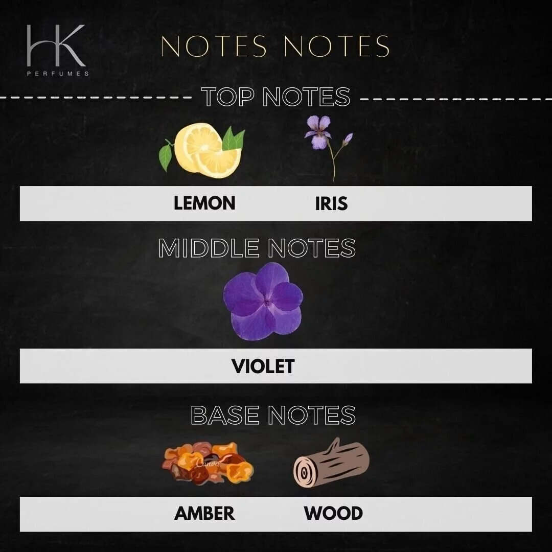 HK Perfumes | Shy flower inspired Santal Noir Extrait De Parfum | Eau De Perfume for Women and Men | Long Lasting Perfume 1.7oz