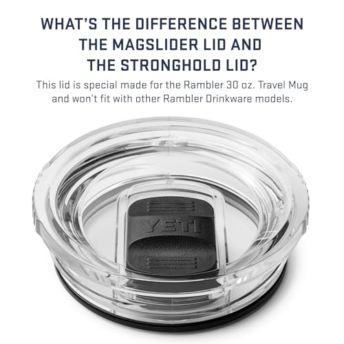 YETI Rambler 30 oz Travel Mug, Stainless Steel, Vacuum Insulated with Stronghold Lid