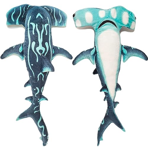 40 inch Hammerhead Shark Stuffed Animal - Giant Shark Plush Toy