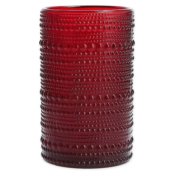 D&V by Fortessa Jupiter Iced Beverage Glasses in Red (Set of 6)