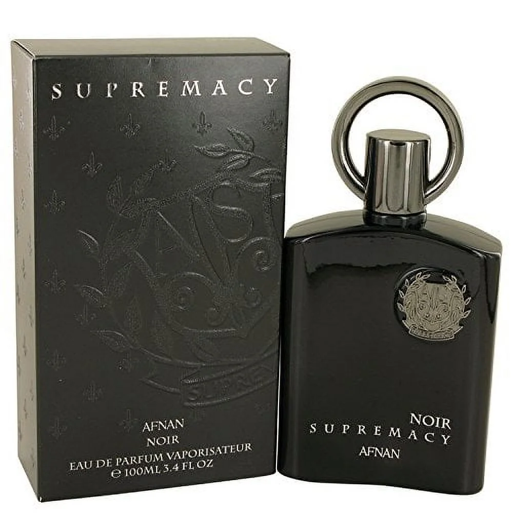 Supremacy Noir Eau De Parfum Spray By Afnan 3.4 Oz