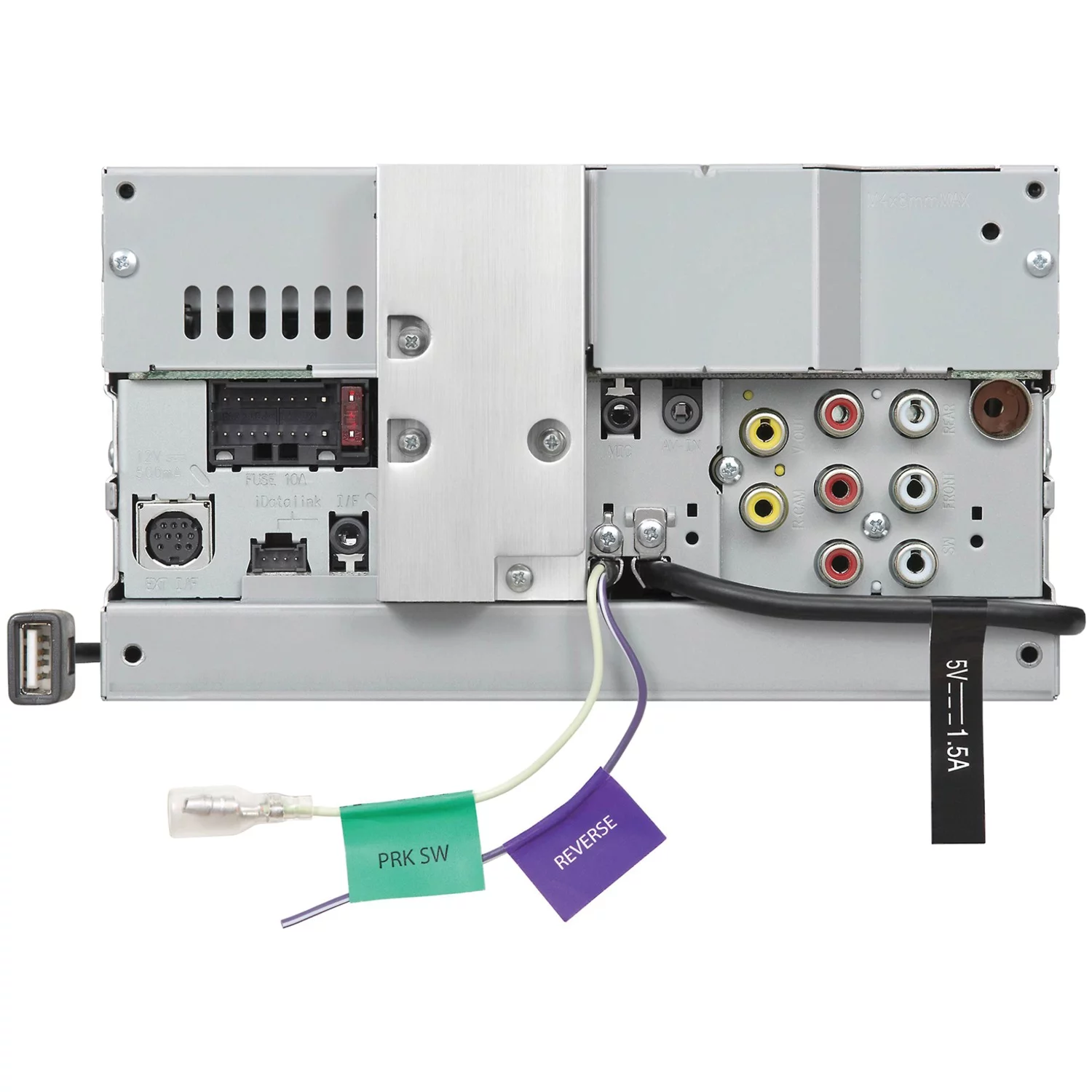 Kenwood DDX276BT 6.2" Double-DIN In-Dash DVD Receiver with Bluetooth and SiriusXM Ready