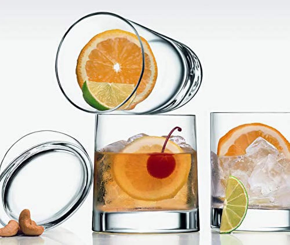 Luigi Bormioli Veronese 11.5 Ounce Double Old Fashioned Glass, Set of 6