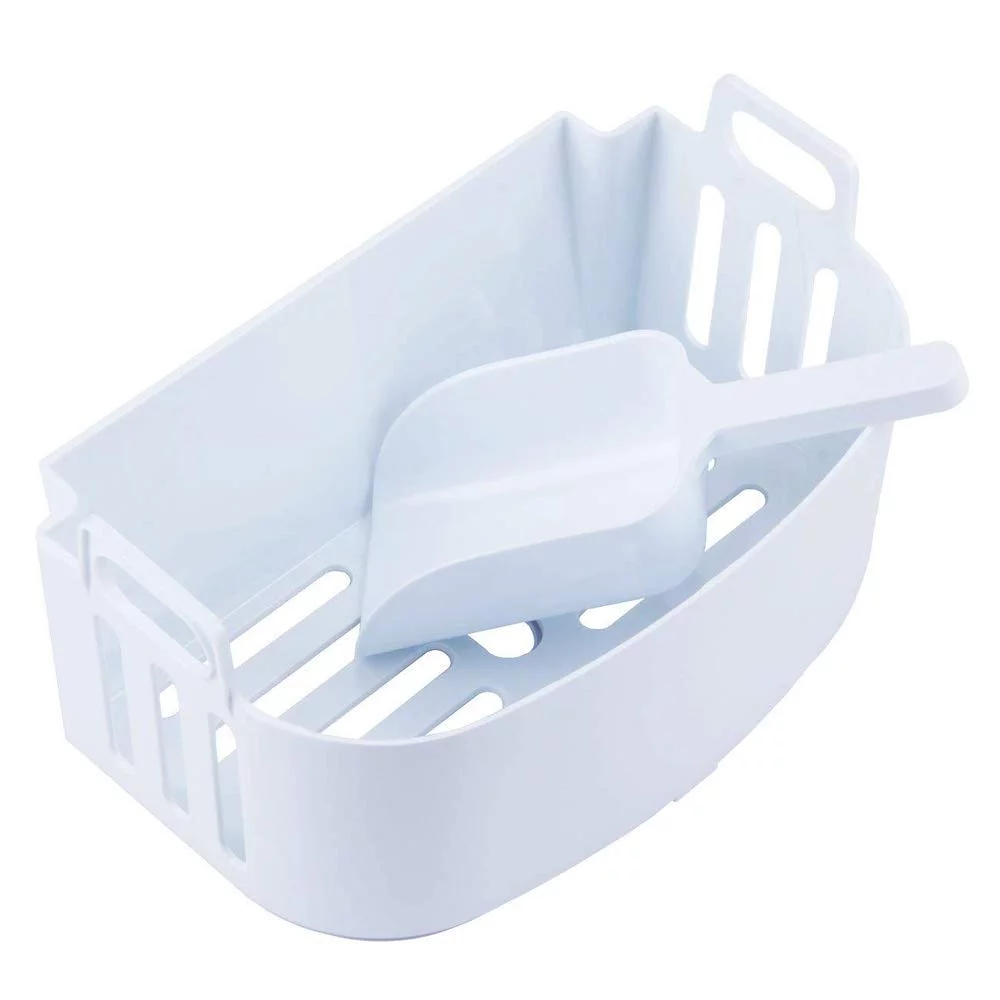 Deco Chef Blue Compact Electric Top Load Ice Maker with The Smoothies Bible Recipe Book