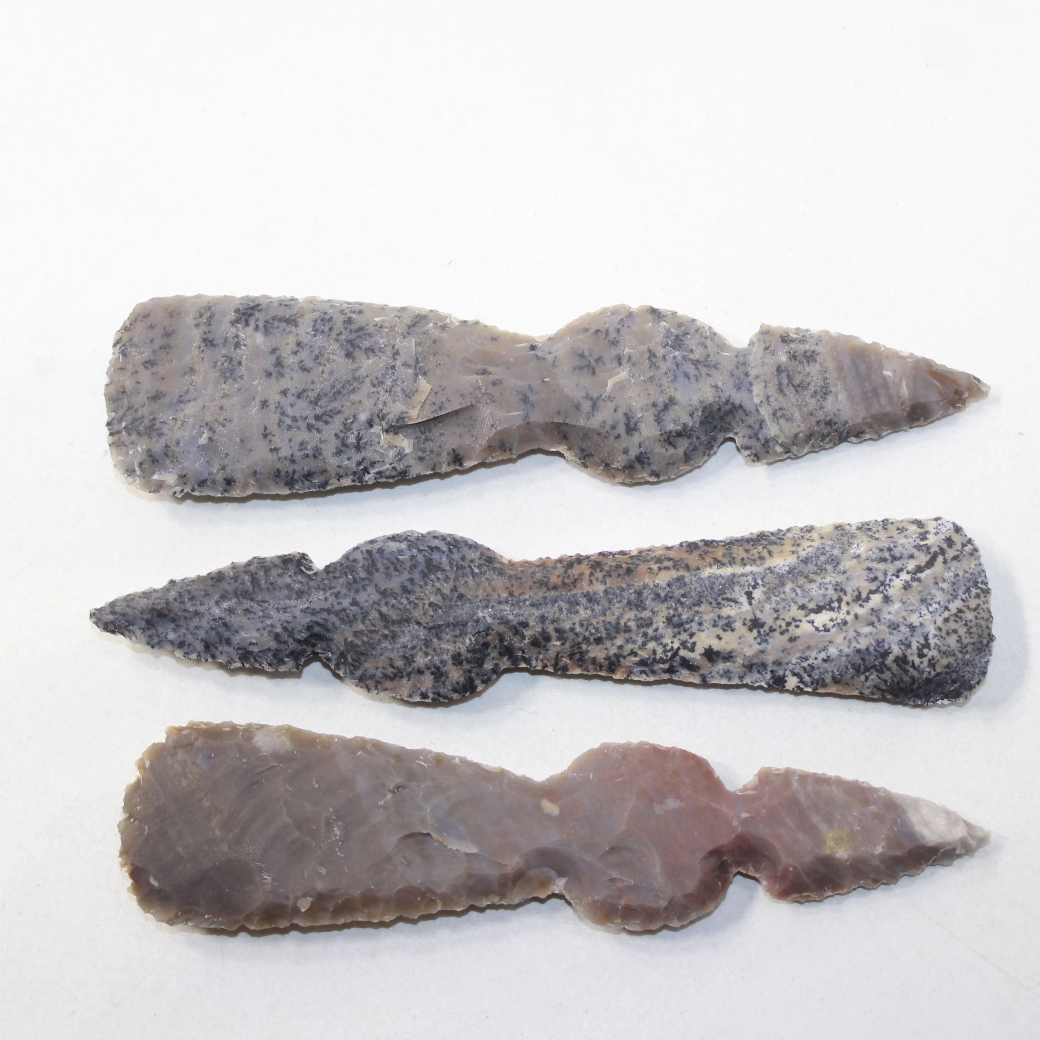 3 Stone Ornamental Tomahawk Heads #9323 Ax Axe Hatchet