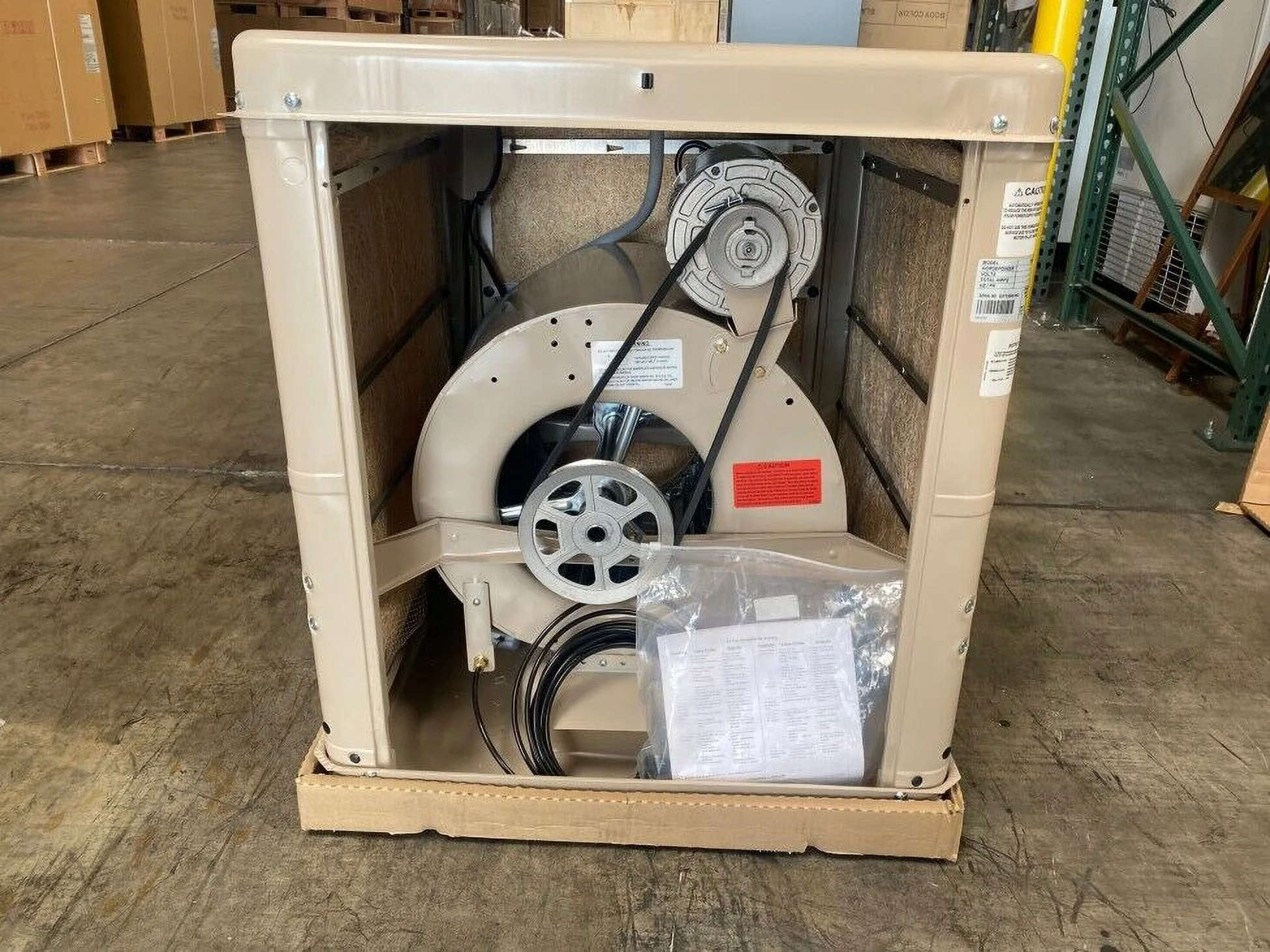 NEW Commercial Evaporative Cooler Fan 3800 CFM Down-Draft Roof NSF 115V