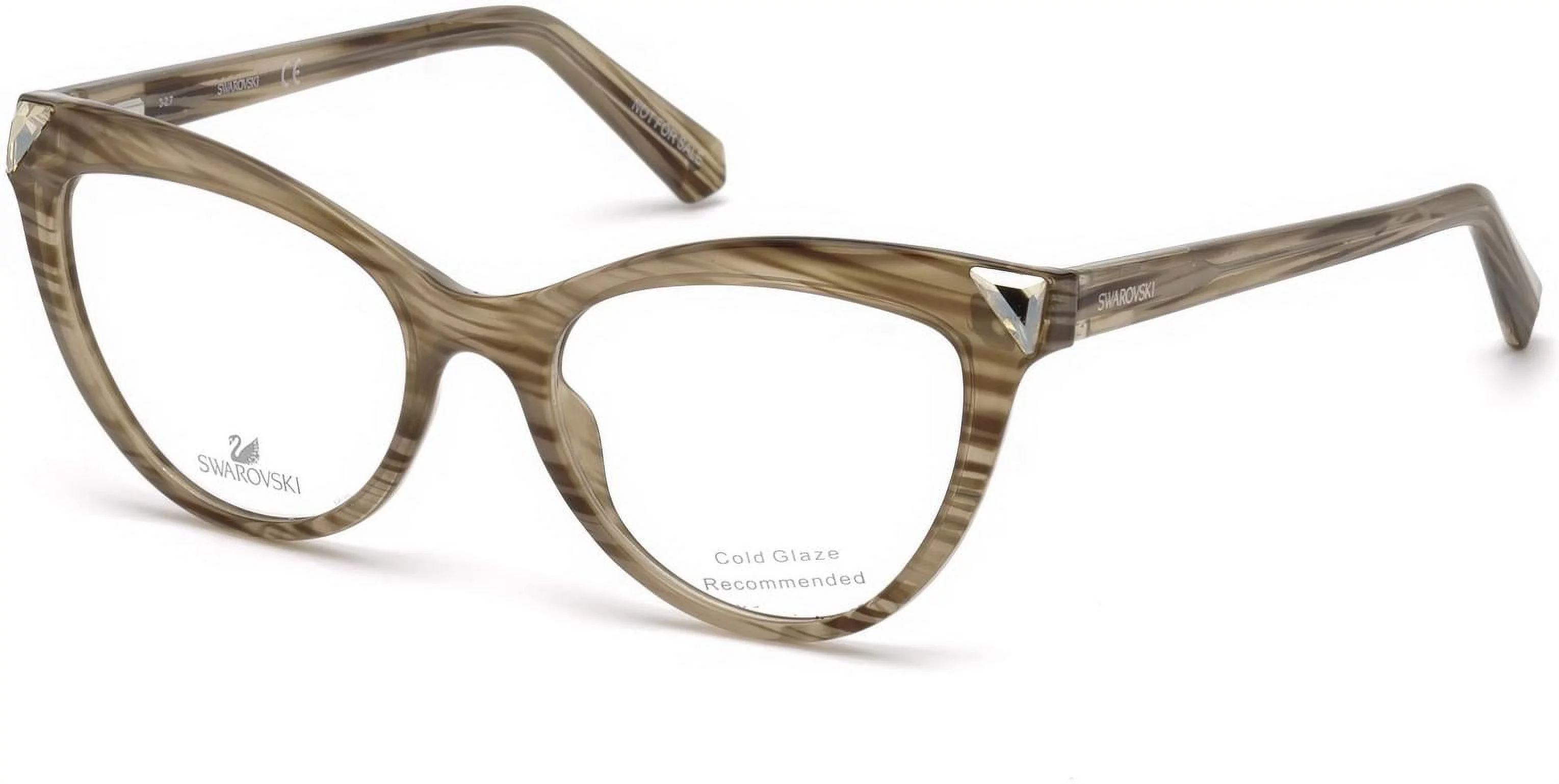 Swarovski SK 5268 Eyeglasses 047 Light Brown/Other