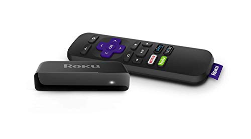 Roku Premiere | HD/4K/HDR Streaming Media Player with Simple Remote and Premium HDMI Cable, Black (Renewed)