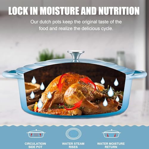 Enameled Cast Iron Dutch Oven