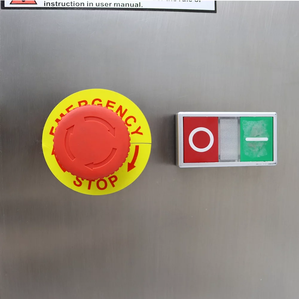 INTSUPERMAI Commercial Meat Slicer Meat Cutting Machine Stainless Steel with 3mm Blade