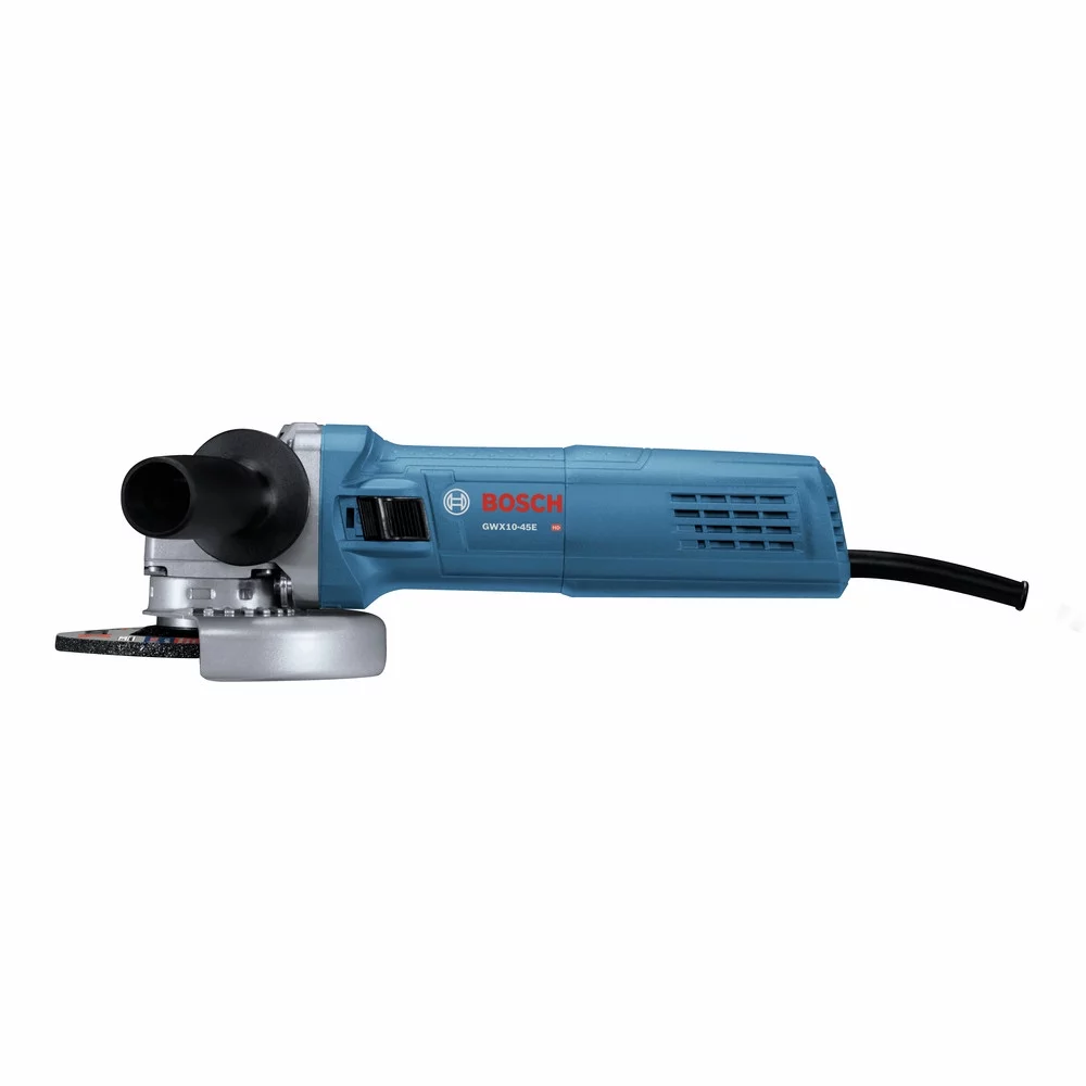 Restored Bosch GWX10-45E-RT X-LOCK Ergonomic 4-1/2 in. Angle Grinder (Refurbished)