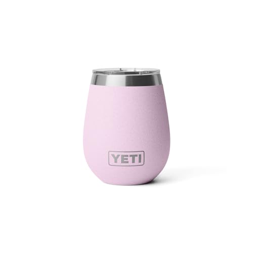 YETI Rambler 10 oz Wine Tumbler, Vacuum Insulated, Stainless Steel with MagSlider Lid, Navy