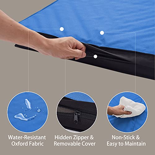 Outdoor Dog Bed - Waterproof, Portable, Foldable, Cooling, Orthopedic for Large Dogs - 35