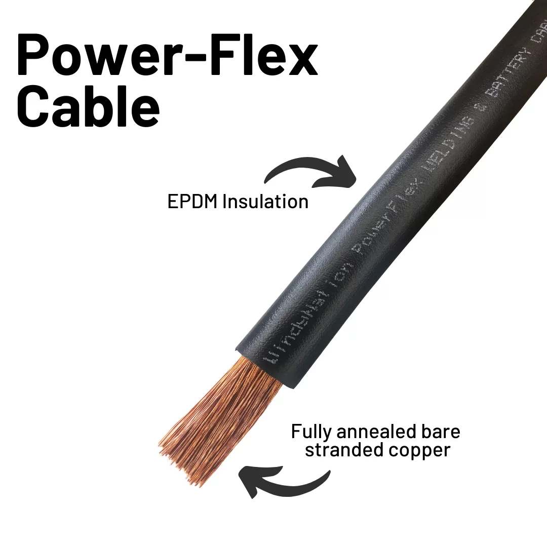 2/0-Gauge 50 ft. Black Welding Cable
