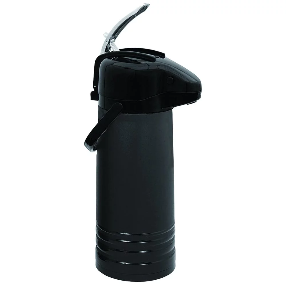 Update International Plastic Val-U-Air Glass Lined Regular Coffee Air Pot, 74-Ounce