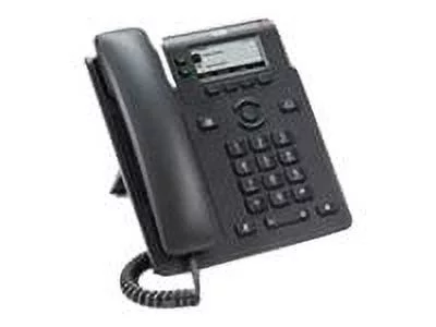 Cisco IP Phone 6821 - VoIP phone with caller ID/call waiting - SIP, SRTP - 2 lines