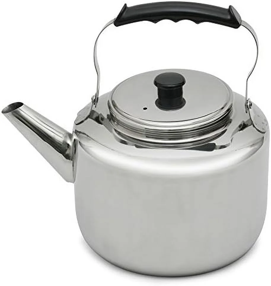 Stainless Steel Water Kettle, 7 Quart, Silver
